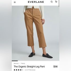 Everlane - The Organic Straight-Leg Pant